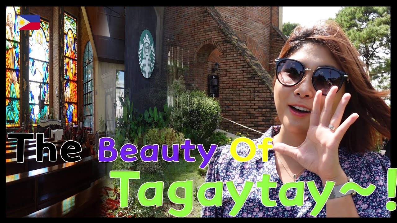 SUB) [🇵🇭 VLOG] What's Hot in Tagaytay (ft. Hiraya Starbucks, Caleruega, Bulalo) 타가이타이 핫플 여행 스벅 1시간대기