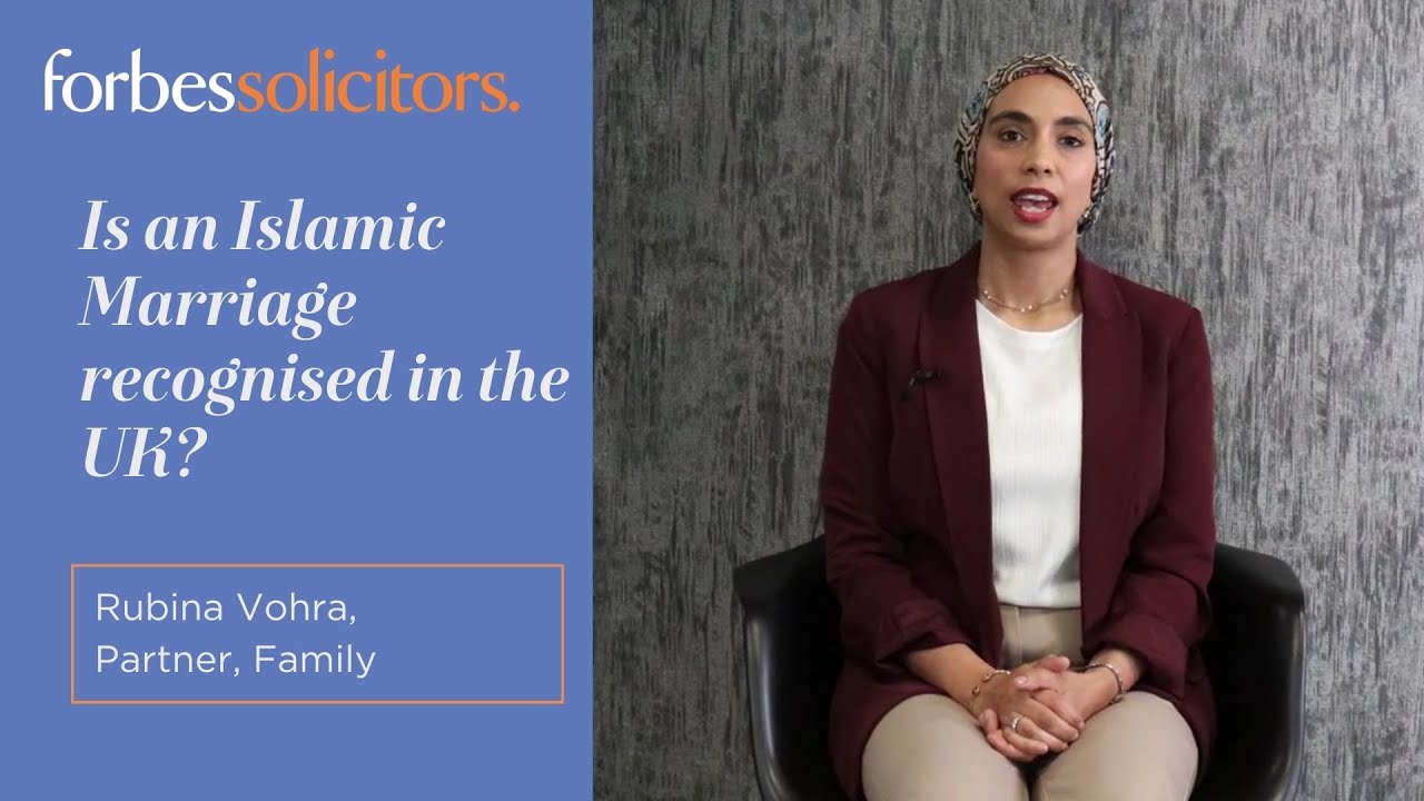 Is an Islamic Marriage recognised in the UK?
