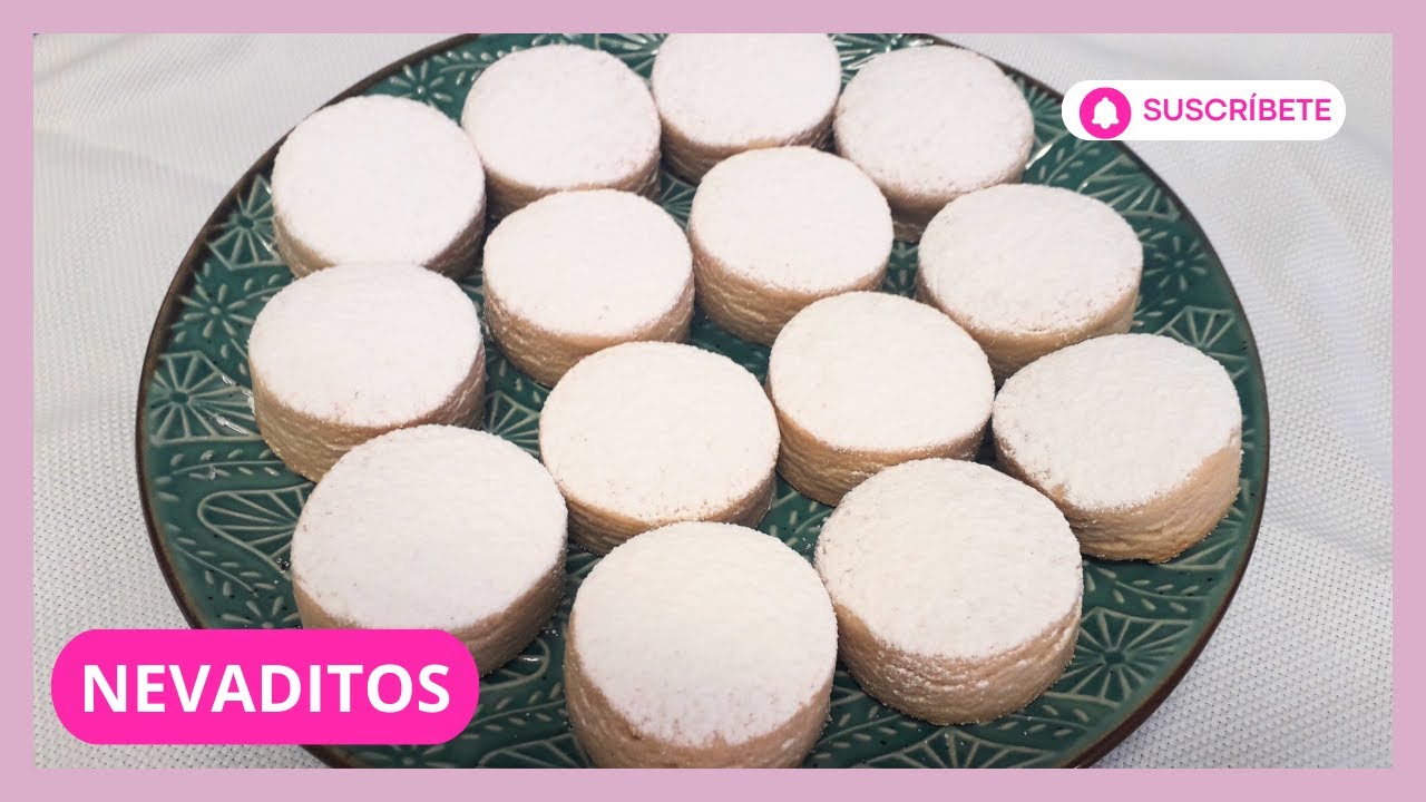 NEVADITOS CASEROS❤️ Un dulce de Navidad perfecto y fácil que te pedirán siempre!