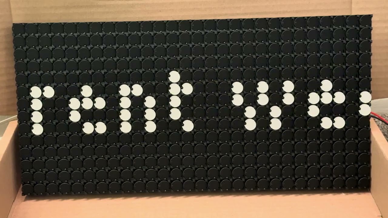 Flipdot display