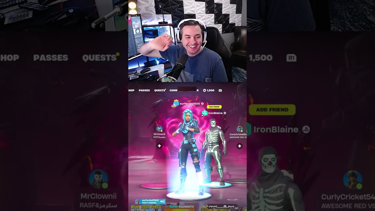Fornite Frenzy with my Son - Come Say Hi!