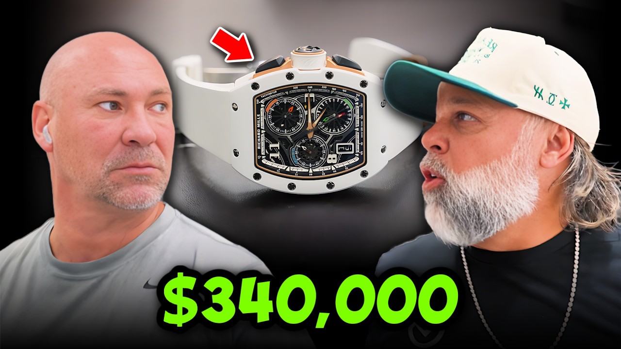 ‘No Vine a Jugal’... ¡Richard Mille de $340,000! 🤝