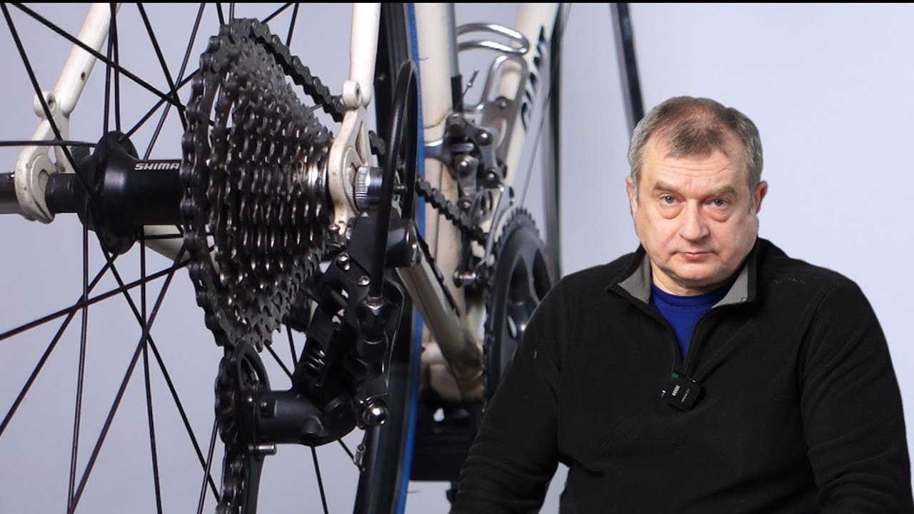 Regulacja tylnej przerzutki w rowerze