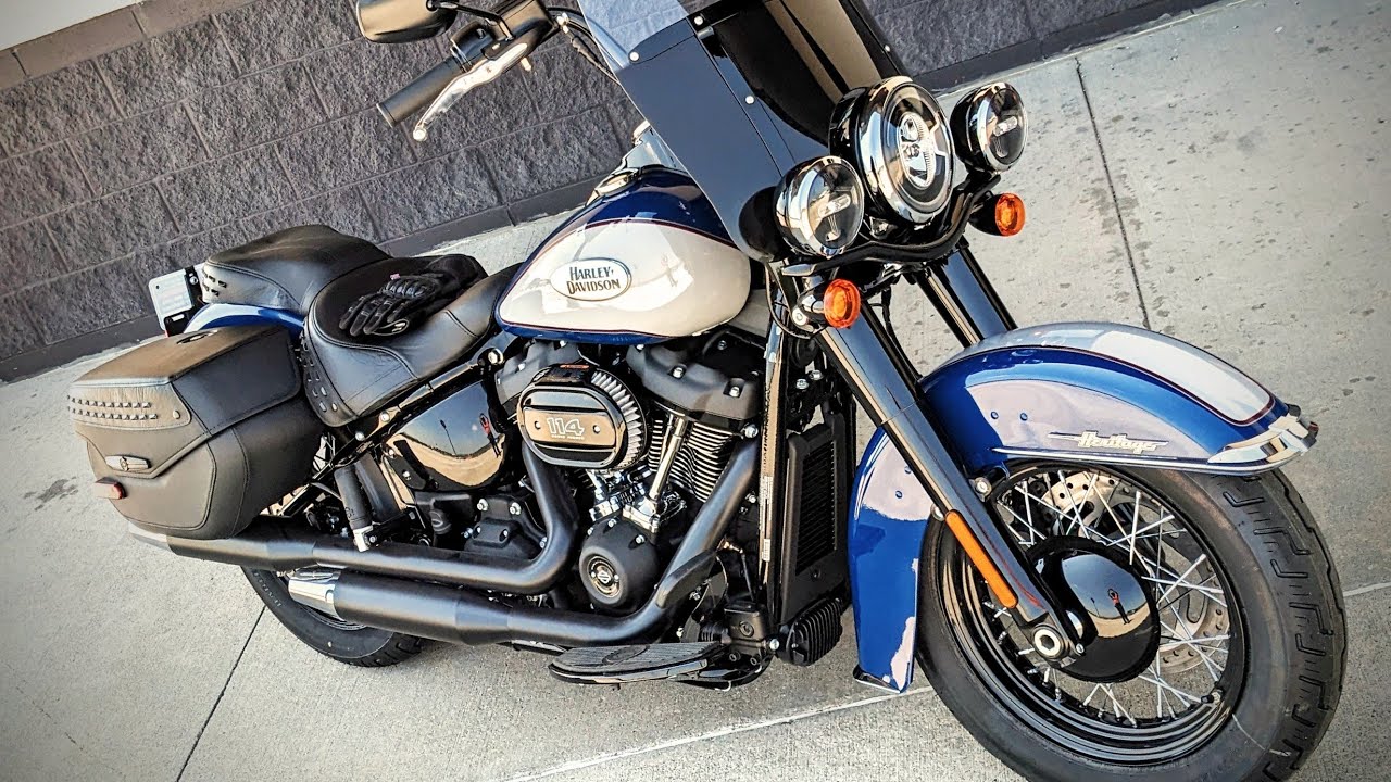 Harley-Davidson Heritage Classic 114 — современная машина/винтажная красота — вот это да!