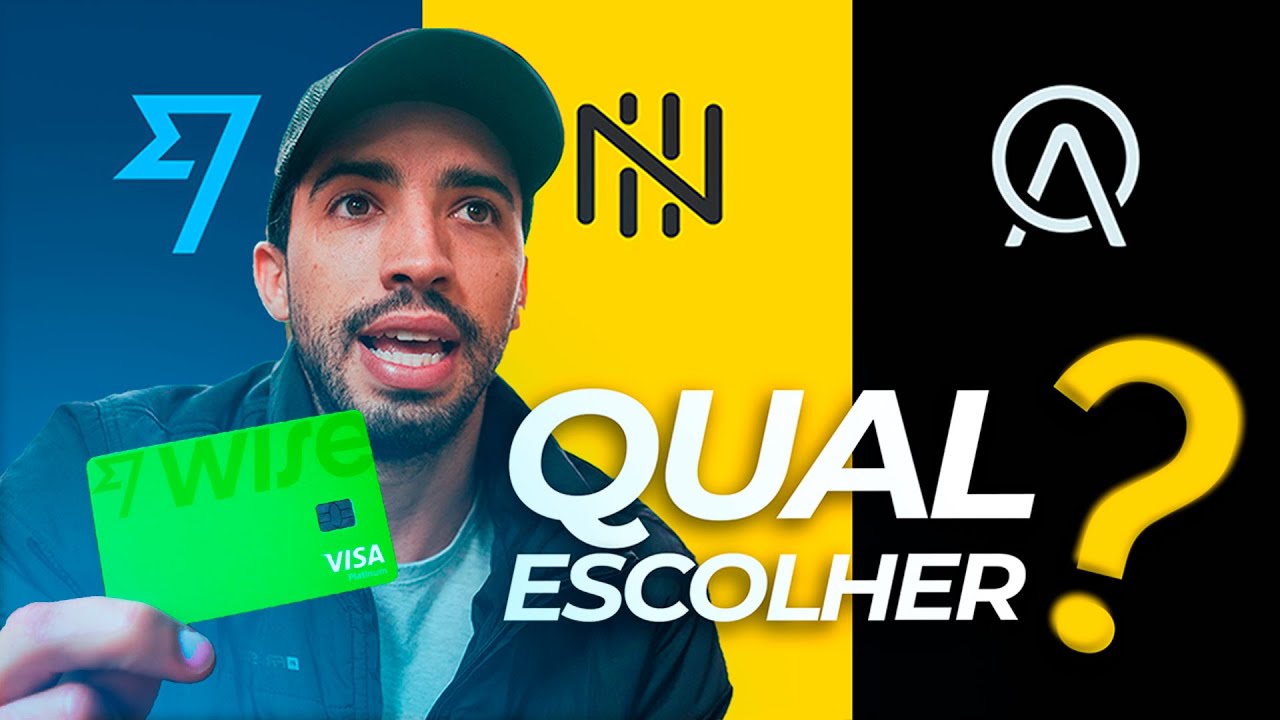 WISE x NOMAD x AVENUE - COMPARATIVO COMPLETO - Qual a MELHOR conta INTERNACIONAL?