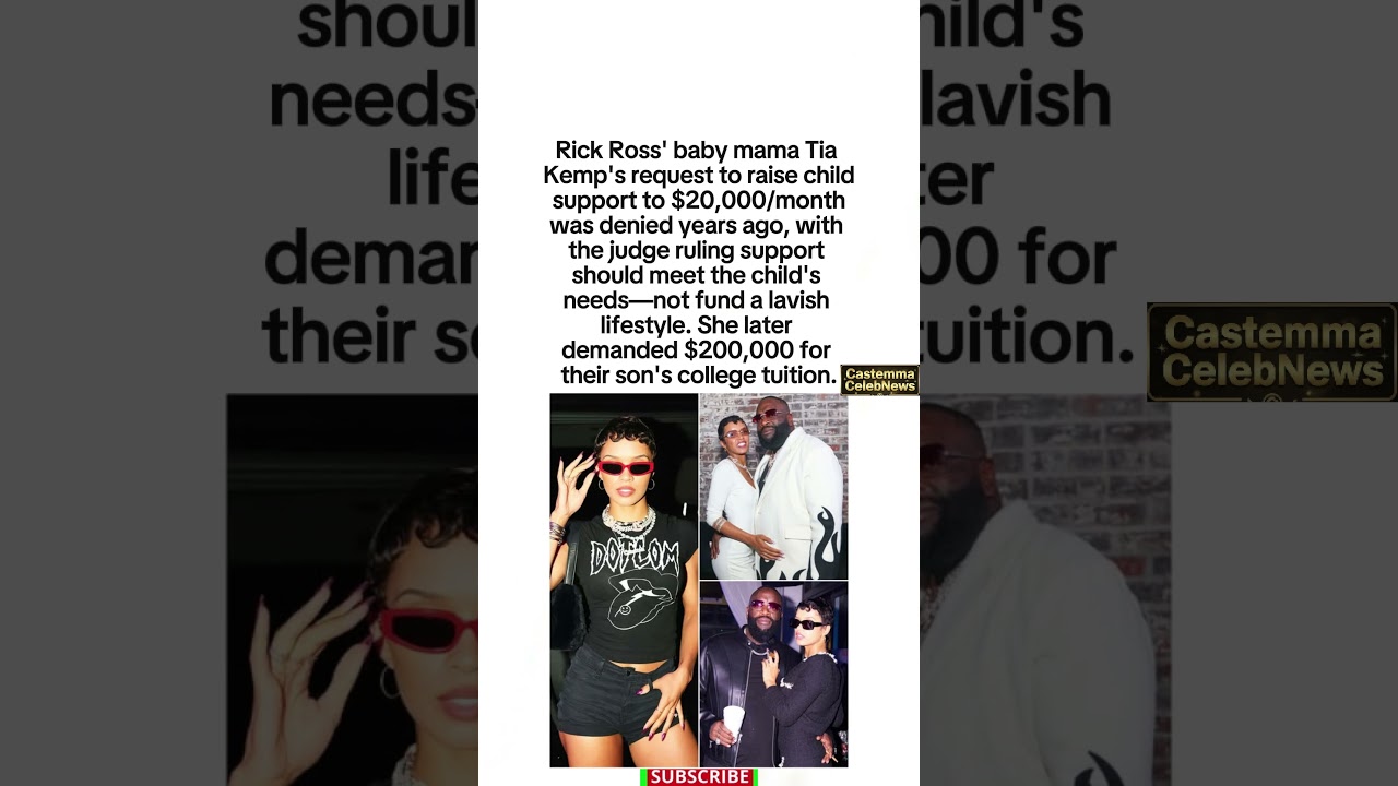 $20K Denied 😳 #Shorts #rickross  #childsupport  #relationship #marriage #dating #celebritydrama