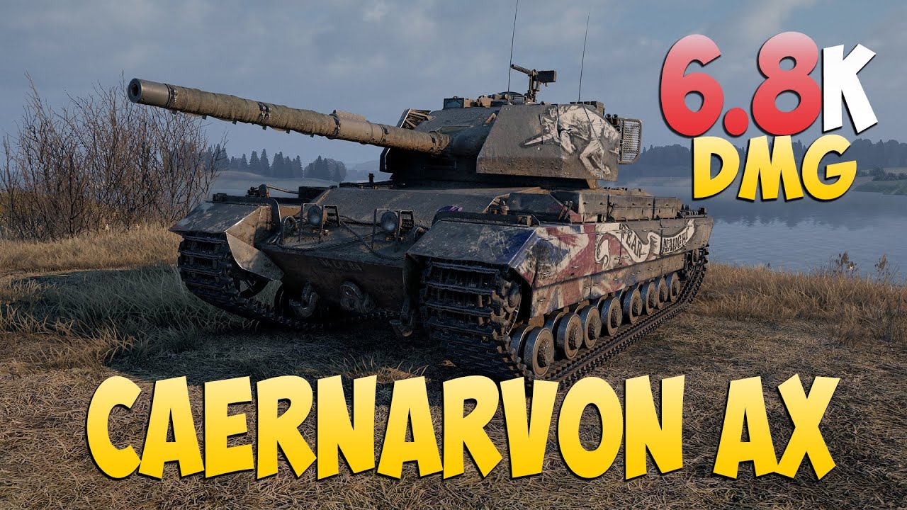 Caernarvon AX - 7 Kills 6.8K DMG - Фундаментальный! - Мир Танков