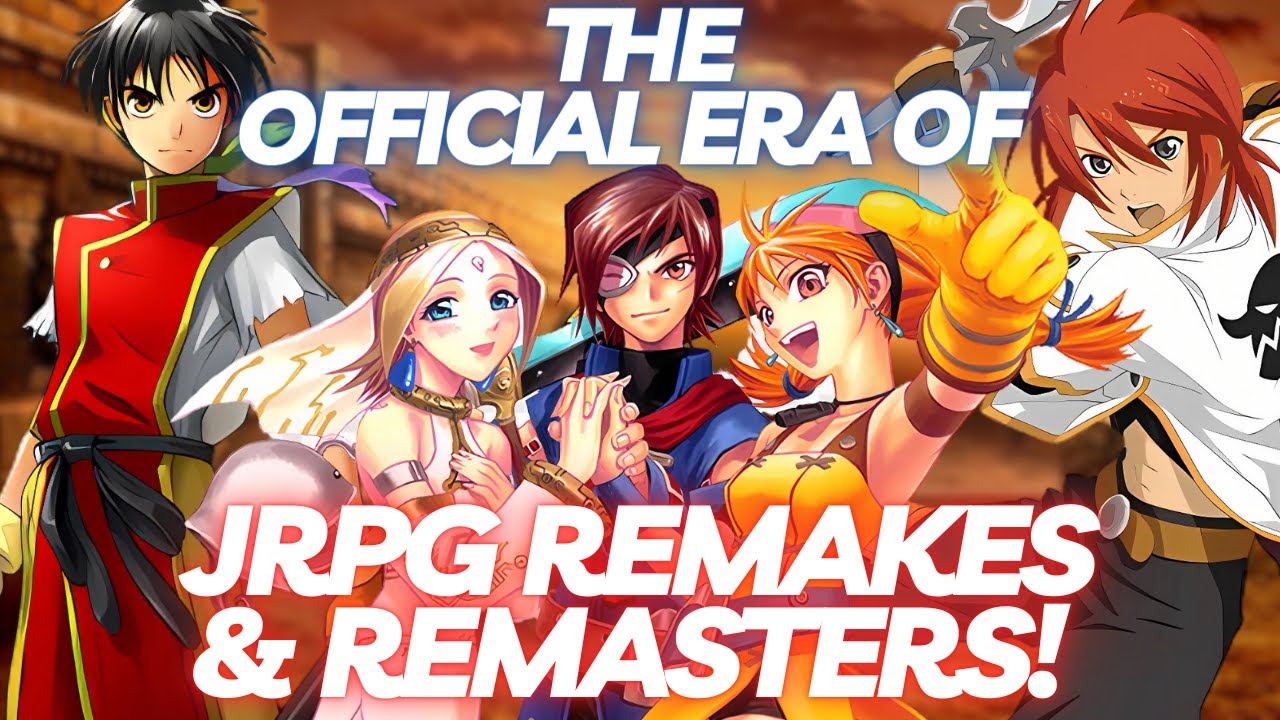 ARE WE IN THE OFFICIAL ERA OF JRPG REMAKES & REMASTERS?! - Bruv Talk JRPG Podcast - EP1