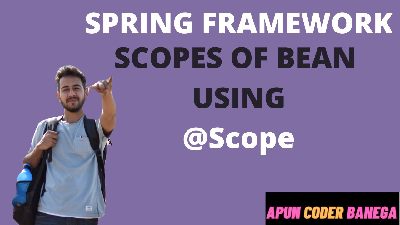 Spring Framework tutorial | Scopes of Bean @Scope Annotation | Singleton and Prototype | LEC 16