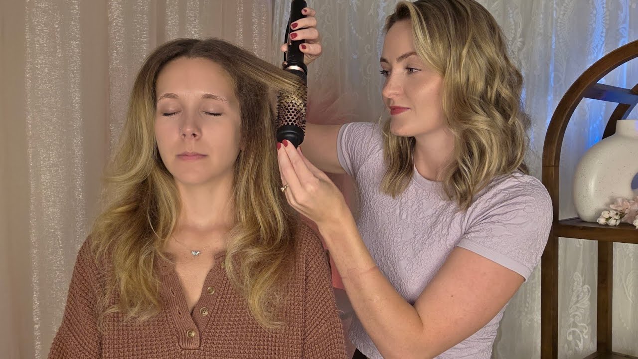 ASMR Perfectionist Hair Shampoo & Condition Wash With Bouncy Blowout & Blow dry - Finishing Touches