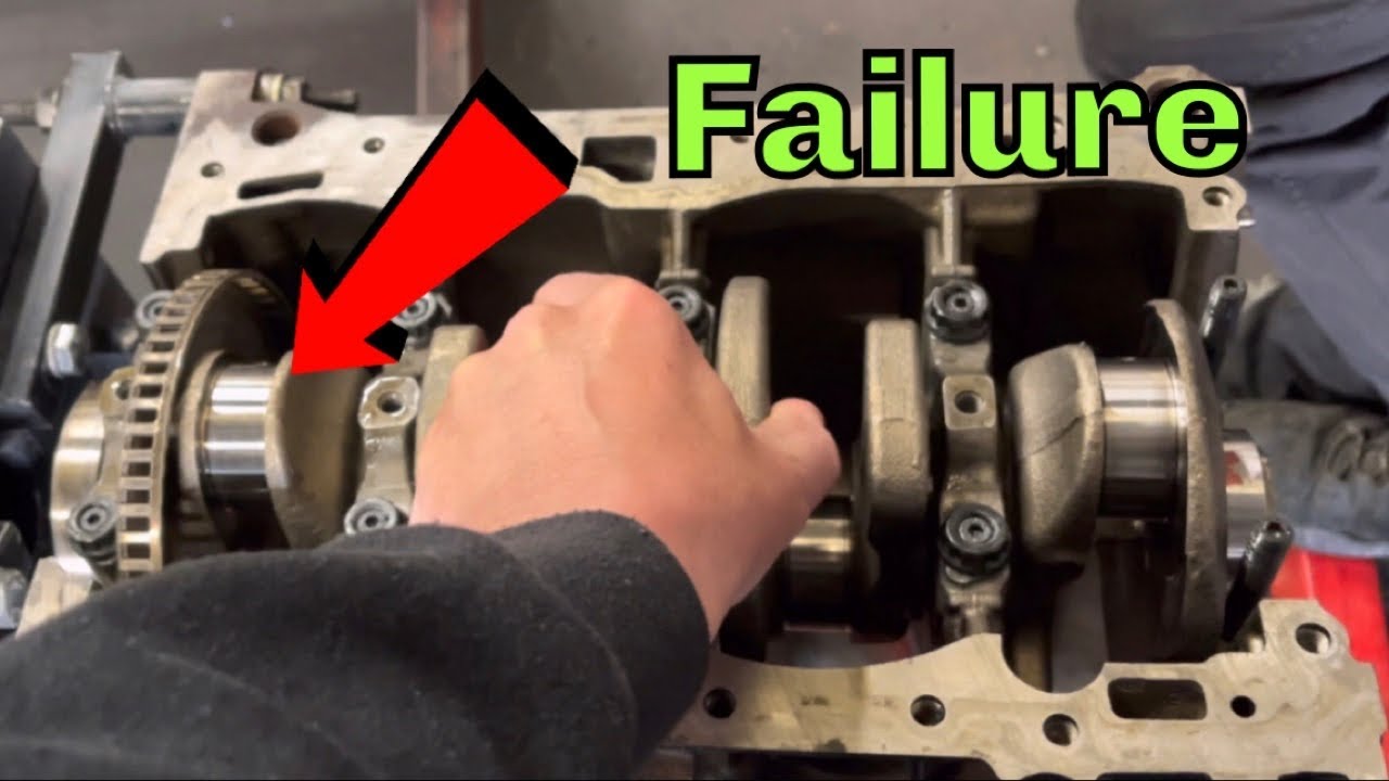 Crankshaft bearings fail because of this! Check it out