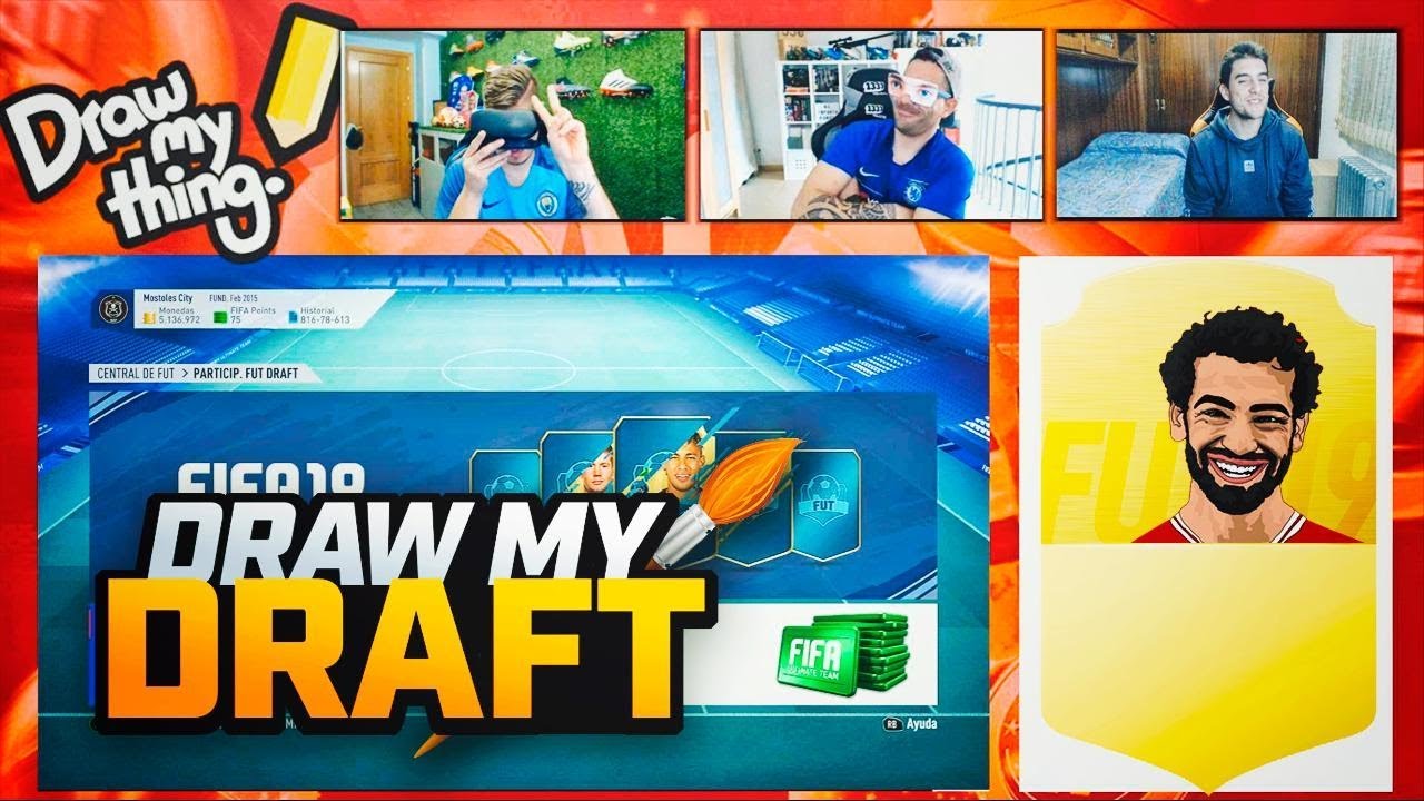 ME LLAMAN PICASSOMST 🤣 | DRAW MY DRAFT VS CACHO Y PUMUS
