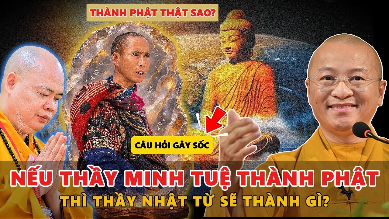 Nếu Thầy Minh Tuệ Thành Phật – Thì Thầy Nhật Từ Sẽ Thành Gì? Câu Hỏi Khiến Nhiều Người Suy Ngẫm
