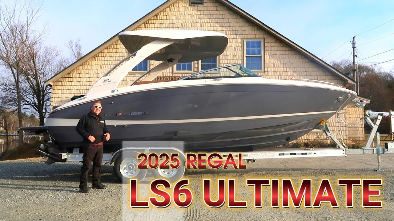 Discover Luxury: 2025 Regal LS6 Ultimate Boat Tour @ Woodard Marine