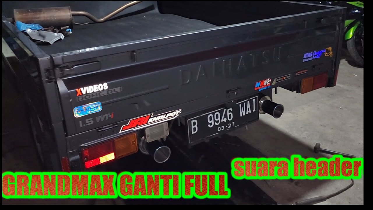 GANTI KNALPOT GRANMAX TENGAH MALEM HEADER FULLSET 432 SUARA PINCANG
