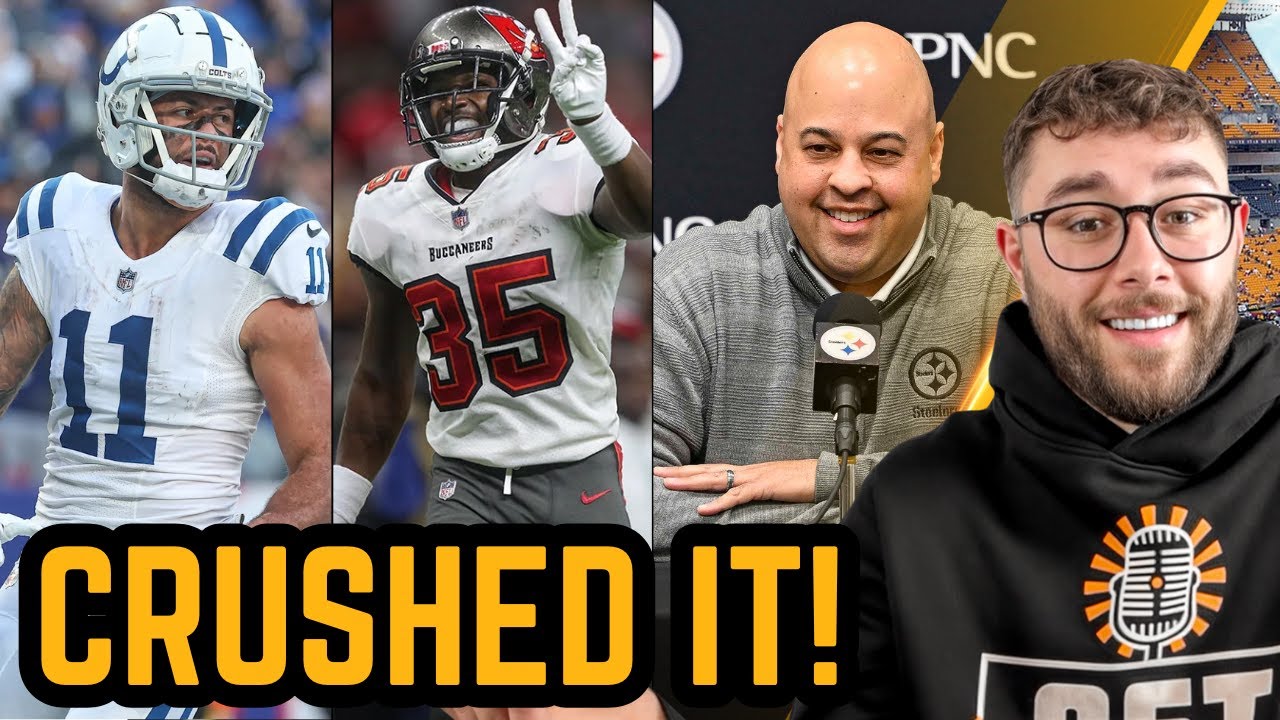 Steelers Make Huge WR Trade! Sign Star CB! AND MORE IS COMING
