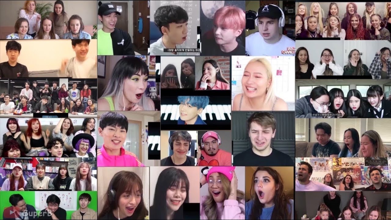 BTS - BOY WITH LUV feat. Halsey [ MEGA MASHUP REACTION ]  방탄소년단 -SuperB