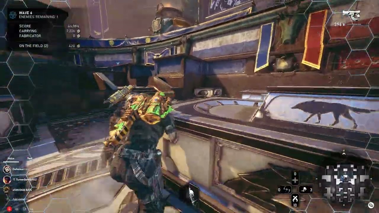 Gears 5 Master 3-Man Horde Roulette on All-Fathers Arena (Infiltrator/Pilot/Tactician)