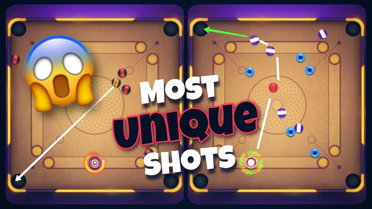 Dangerous indirect gameplay 🔥Unique shots/Carrom Pool /Gaming Partha