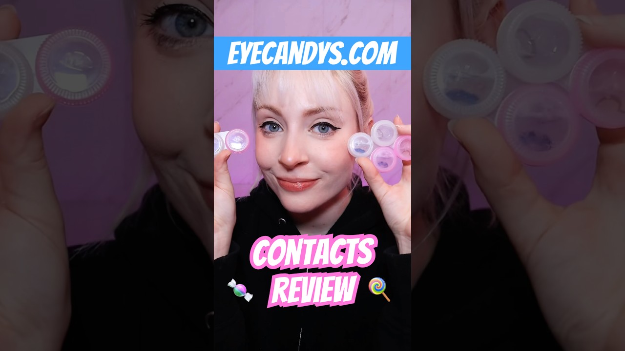 Обзор цветных контактных линз Eyecandys.com! 🍬 