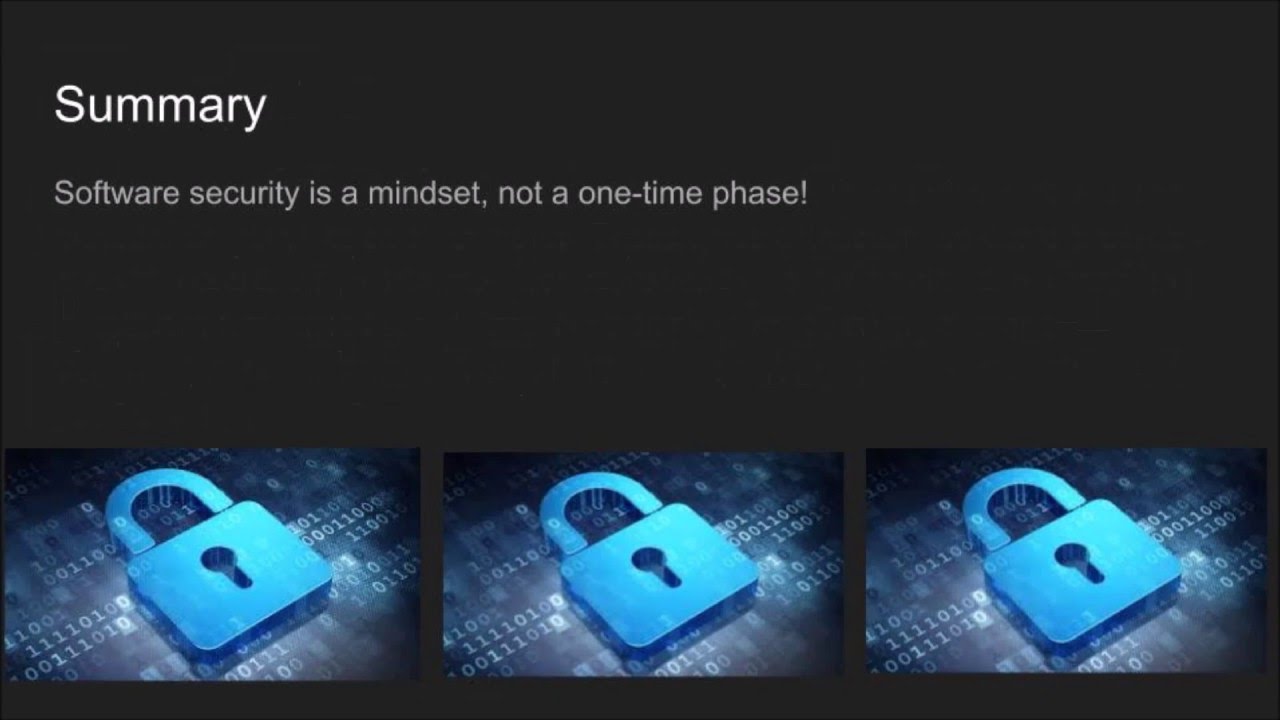 Software Security Basics