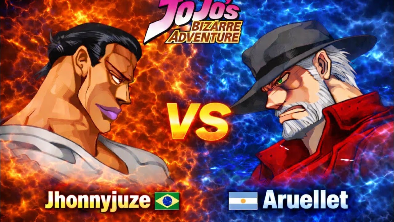 JoJoBa Jhonnyjuze 🇧🇷 VS 🇦🇷 Aruellet