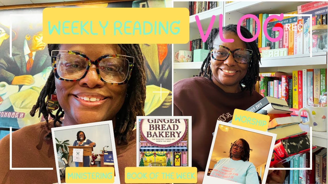 Weekly Reading Vlog | Ministering Engagement, Barnes & Noble Trip & Cozy Coffee Shop Reading