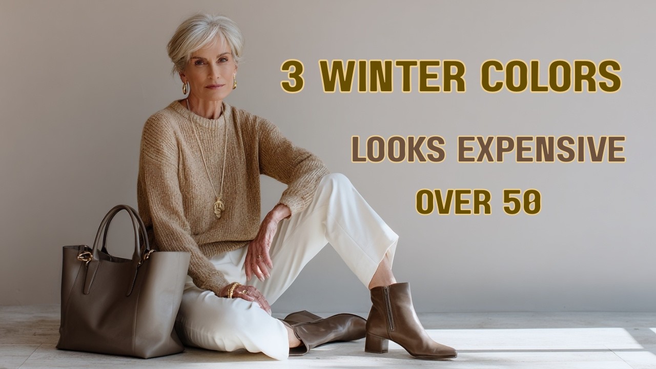 3 нейтральных зимних цвета, которые выглядят ДОРОГО после 50 ✨