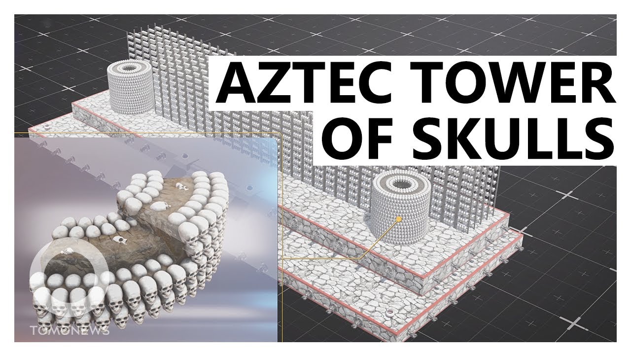 Aztec &lsquo;Tower of Skulls&rsquo;: Archaeologists Find New Section of the Huey Tzompantli