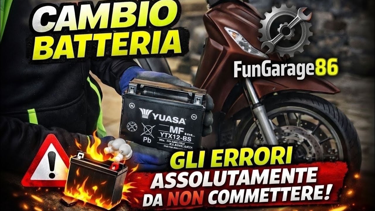 👉Piaggio Beverly 300: come cambiare la batteria SENZA fare danni - How to replace battery