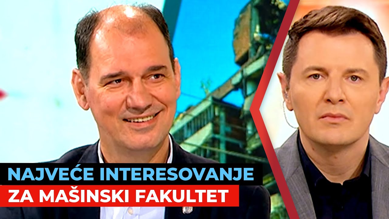 Najveće interesovanje studenata je za Mašinski fakultet | Prof. dr Vladimir Popović | URANAK1