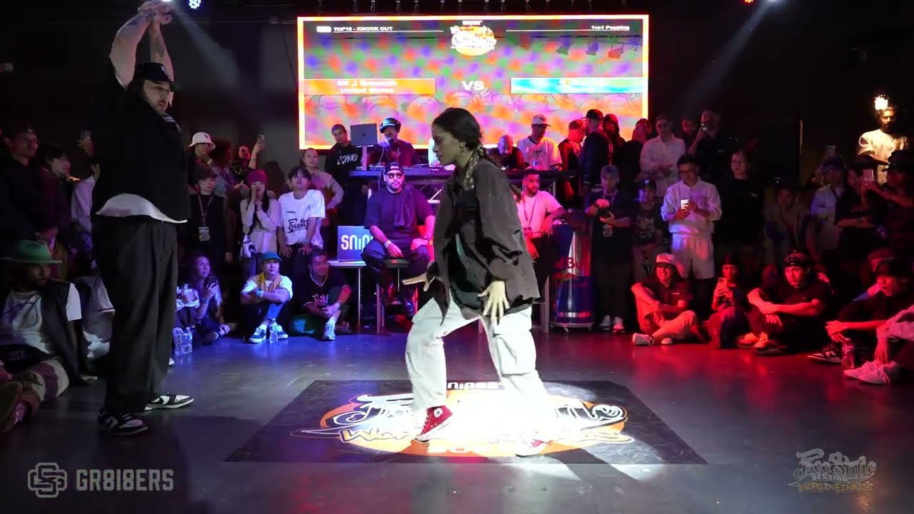 JSMOOTH VS SONYA - TOP 4 POPPING - FREESTYLE SESSION 2023