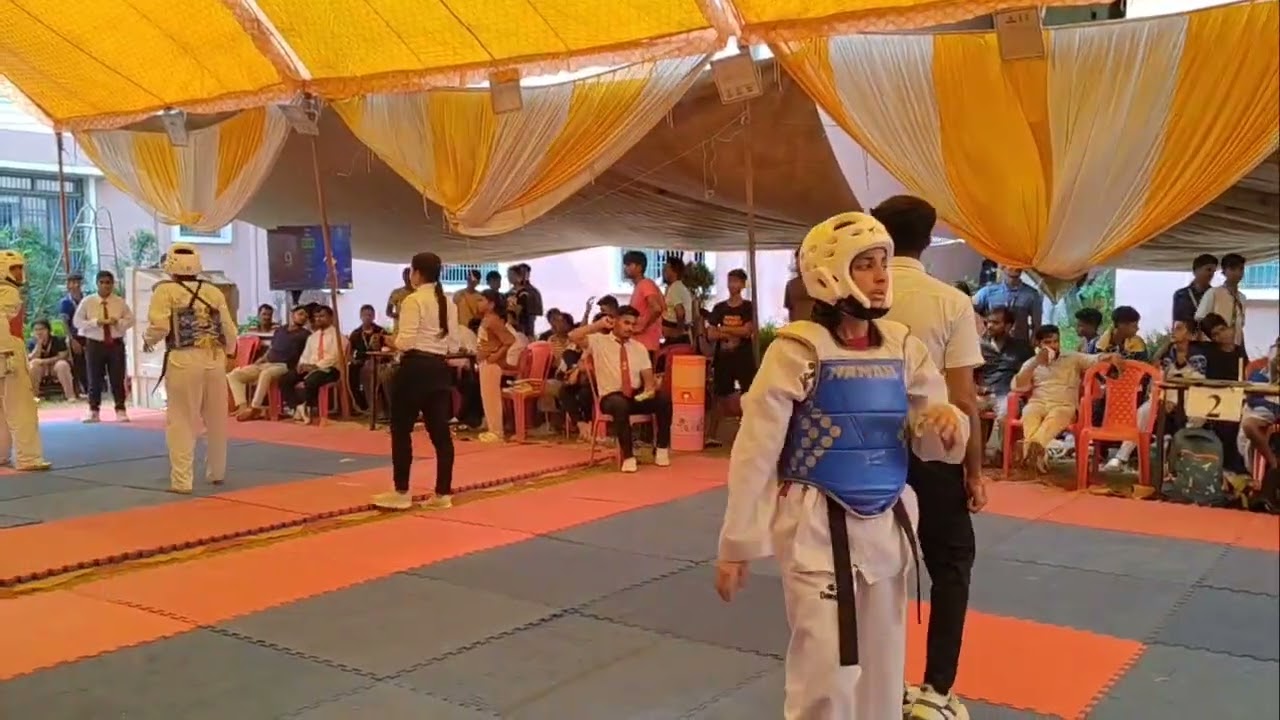 TAEKWONDO FIGHT CBSE ZONAL SAUMYA🔴