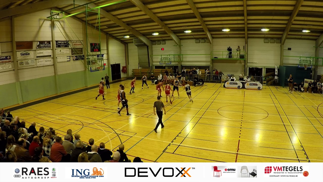 Basket Sijsele - KBBC Oostkamp (1e Helft)