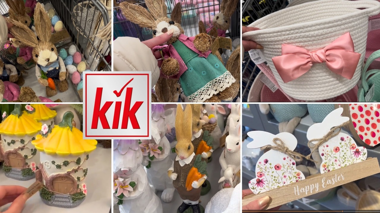 Wiosna w KiK/Przegląd dekoracji/Urocze króliczki 🐰