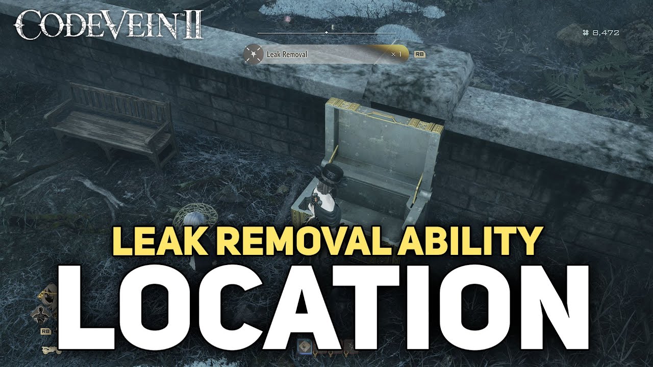 Code Vein 2 - How To Get The Leak Removal Ability