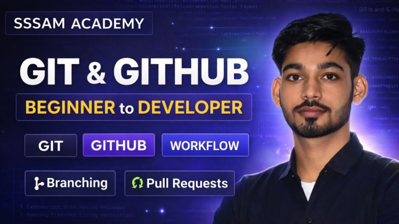 Git & GitHub Full Course 2026 | Beginner to Advanced | Step-by-Step Tutorial