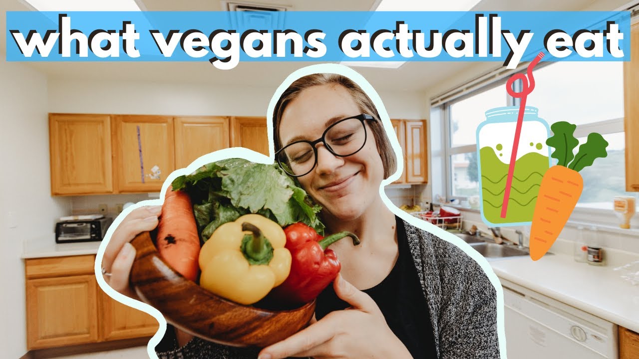 What I eat in a day as a vegan (vegan stereotypes vs real life as a vegan) VEGANUARY 2021 🌱