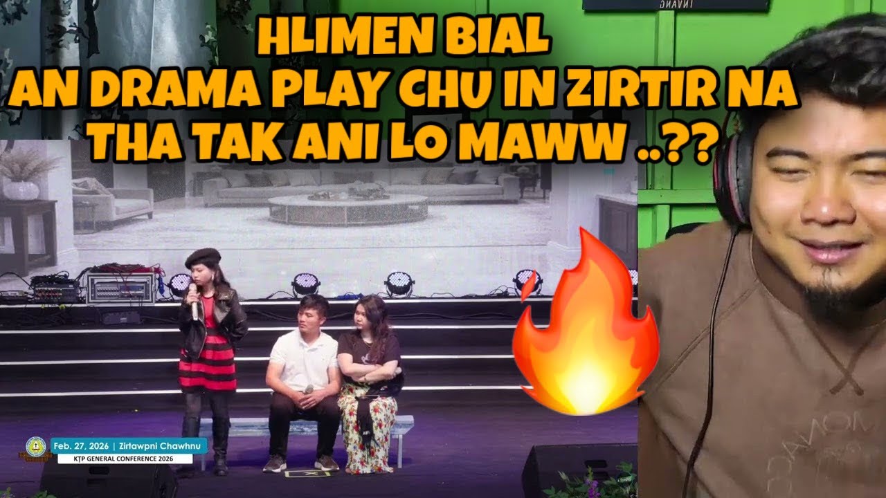 Hlimen Pastor Bial - DRAMA | KTP General Conference 2026 // REACTION !!
