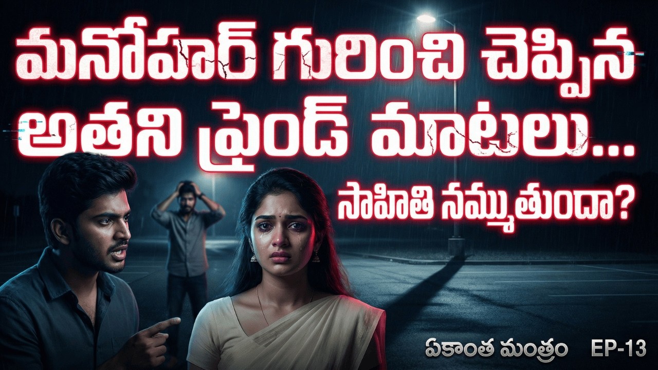 ఏకాంత మంత్రం EP-13 | Shocking Truth About Manohar 😳 సాహితి ఎవరిని నమ్ముతుంది?