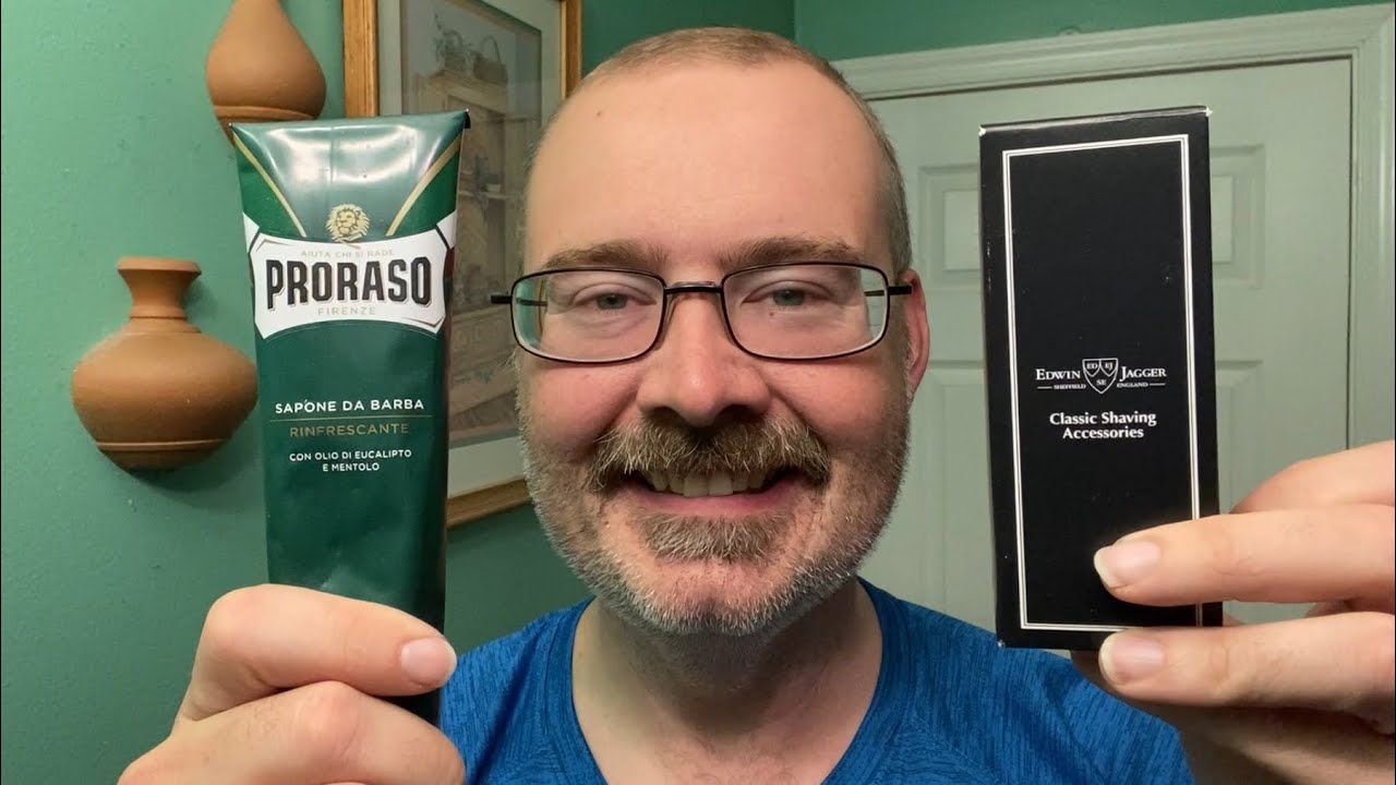 Edwin Jagger DE89 and Proraso Shave #shavingwithbarchuckin