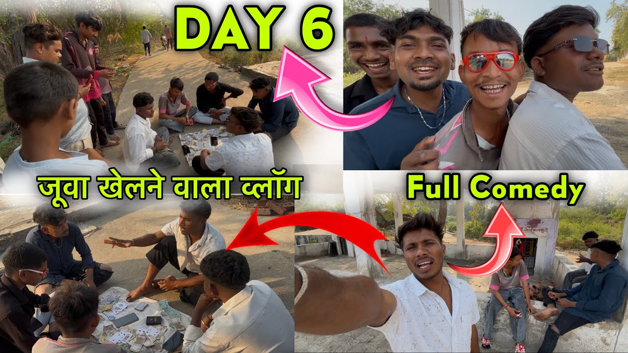 day 6 = ￼Hapte ka jugaad Full comedy Vlog 😂👬 