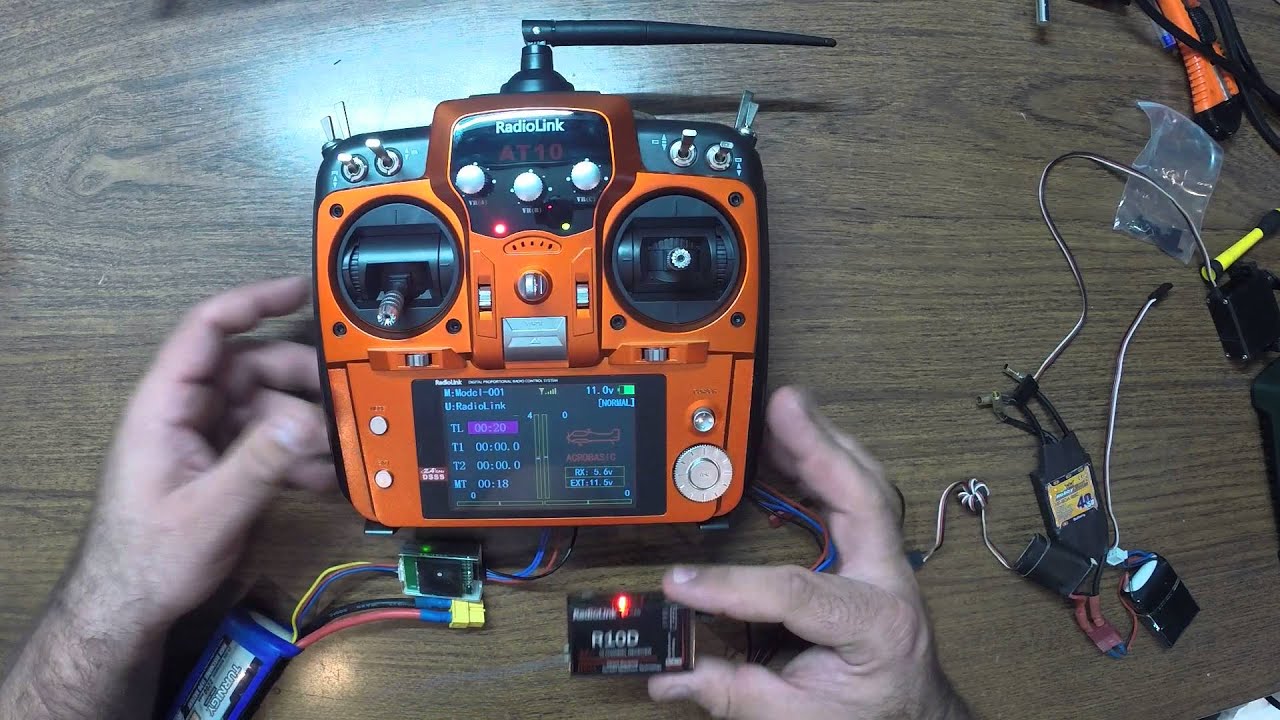RadioLink AT10 + PRM-01 Telemetry Module