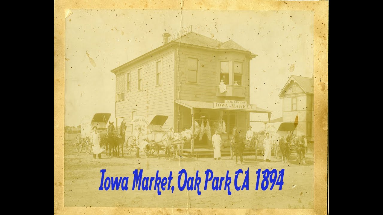 SACRAMENTO TIME TRAVELER episode 3, Iowa Market, 1894