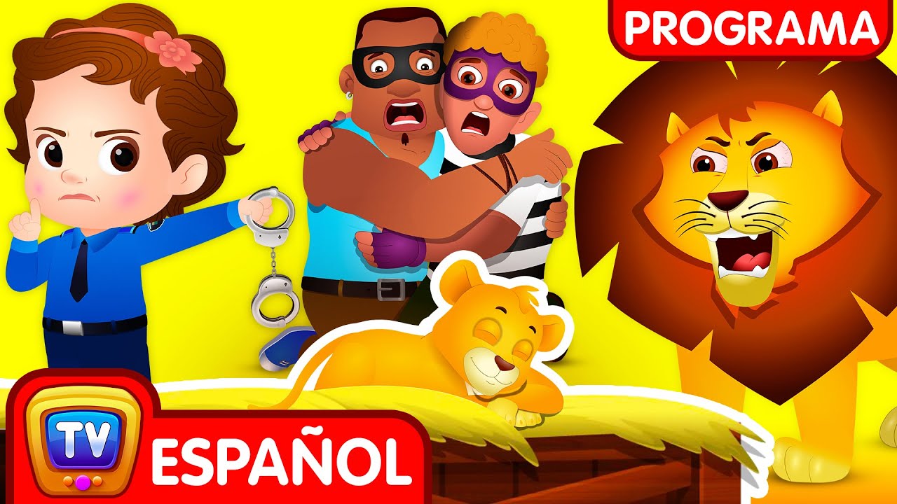 Salvando al cachorro de le&oacute;n - Episodio Mas&aacute;i Mara - Divertidas historias infantiles - ChuChu TV