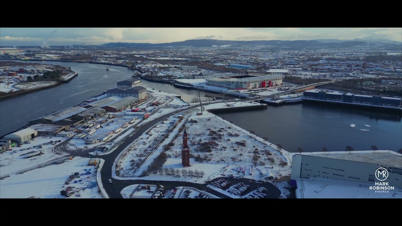 Middlehaven, Middlesbrough | Cinematic Views (4K)