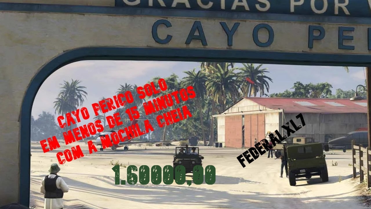 COMO FAZER CAYO PERICO DA FORMA MAIS RAPIDA (SOLO) E COM MOCHILA CHEIA GTA 5 ONLINE