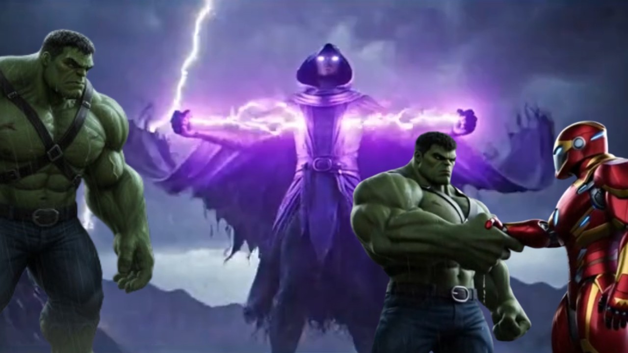 Dark Storm Battle ⚡ Hulk vs Iron Man vs Shadow Monster | Full Story