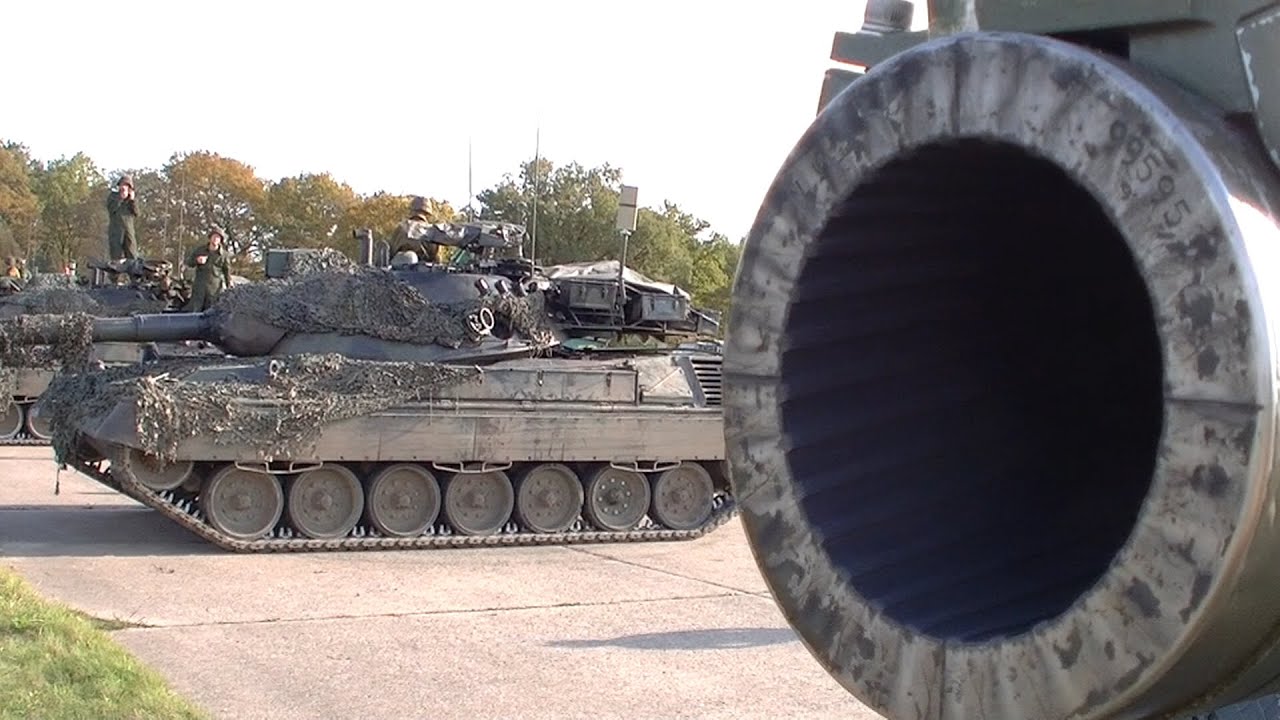 MBT Kampfpanzer Leopard 1 Live Firing Scharfschießen Belgische Armee 2013 Raging Razorback Tank