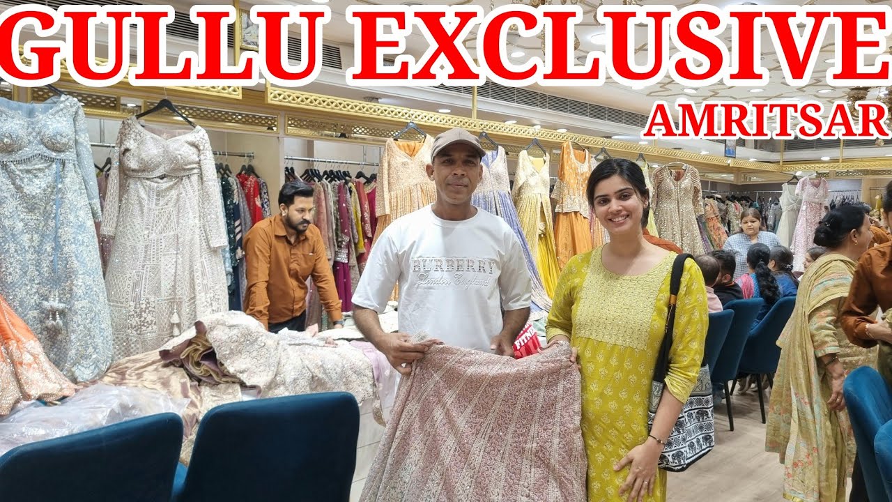 Gullu Exclusive Amritsar Bridal Lahanga #gulluexclusive #bridallahenga #amritsar 